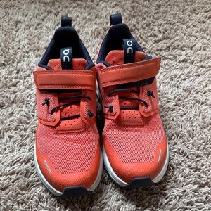 On Running Kids Orange Sneakers